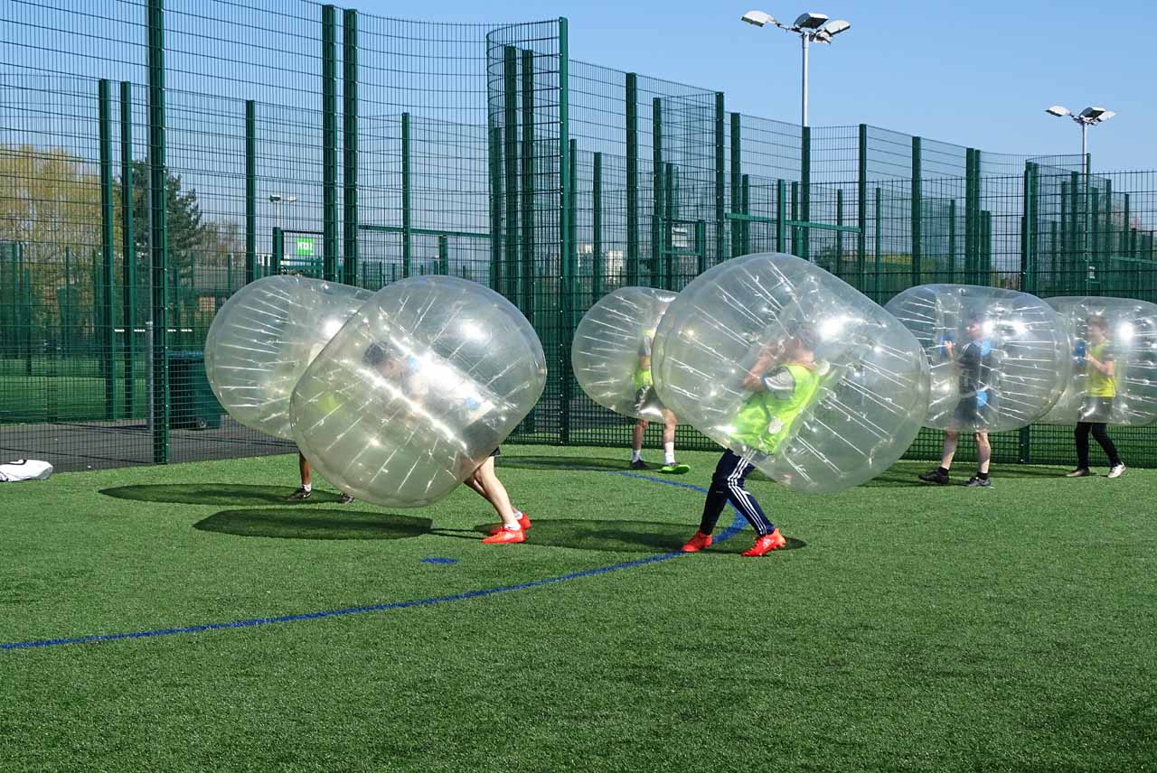 bubble football party north east